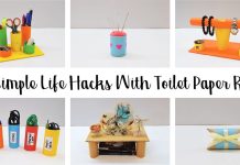 10 Simple Life Hacks With Toilet Paper Rolls 10 Simple Life Hacks With Toilet Paper Rolls 0