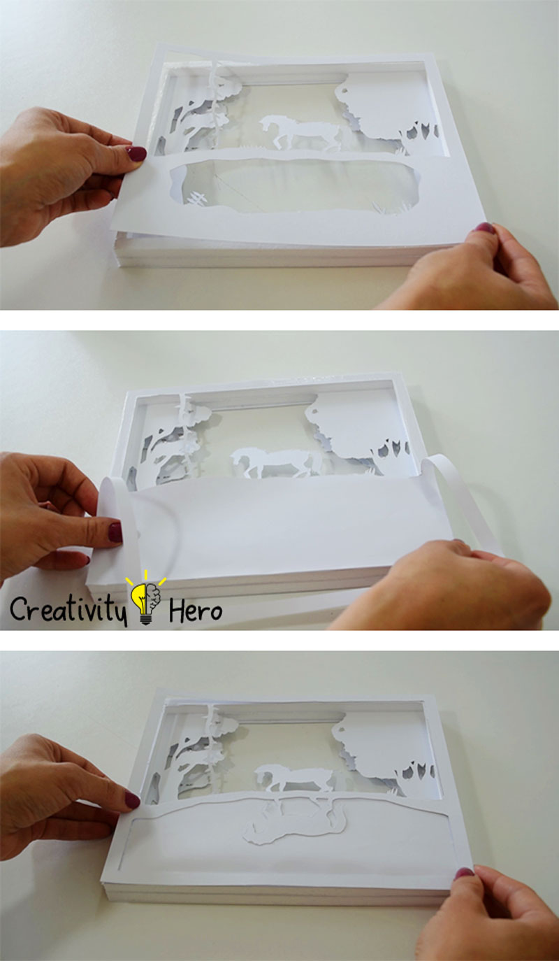 How To Create A 3D Paper Cut Light Box