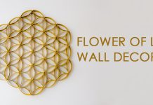 Wall Art: How to Make Flower of Life Out of Toilet Paper Rolls Wall Art How to Make Flower of Life Out of Toilet Paper Rolls 0