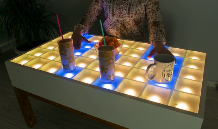 DIY Interactive LED Coffee Table Photo Featured