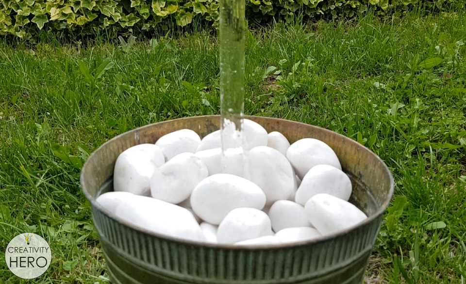 How to Make a FLOATING Faucet Fountain 20